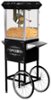 Elite - 48-Cup 8-Oz. Old-Fashioned Popcorn Trolley - Black-Angle_Standard