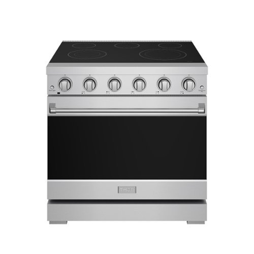 Gordon Ramsay Series by Thor Kitchen 6.0 Cu. Ft Freestanding Electric Range - Stainless Steel-Front_Standard 