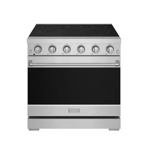 Front. Thor Kitchen - Gordon Ramsay Series by Thor Kitchen 6.0 Cu. Ft Freestanding Electric Range - Stainless Steel.