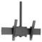 Chief - XCM1U Single Column Ceiling Mount - Black-Front_Standard