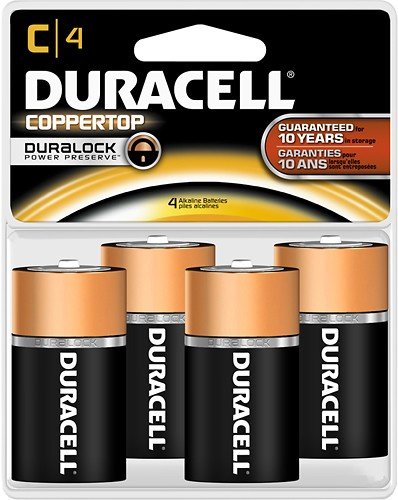  Duracell - C Batteries (4-Pack)