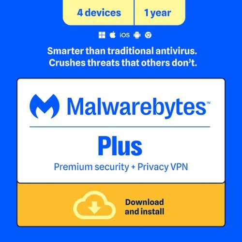 Malwarebytes - Premium + Privacy VPN Bundle (4-Devices, 1-Year) - Windows, Mac OS, Android, Apple iOS, Apple iPadOS [Digital]-Front_Standard 