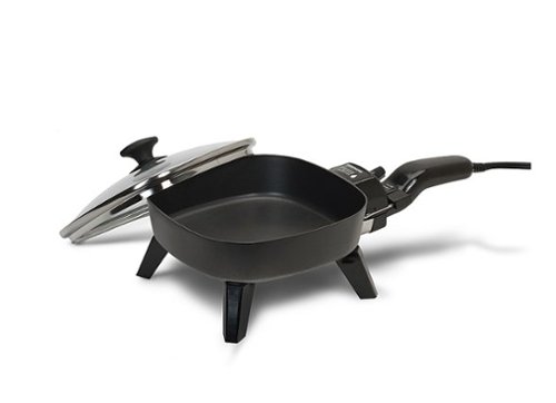  Elite Cuisine - 7" Electric Skillet - Black