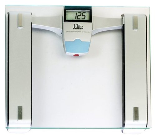  Elite Home - Electronic Personal Bathroom Scale - Silver