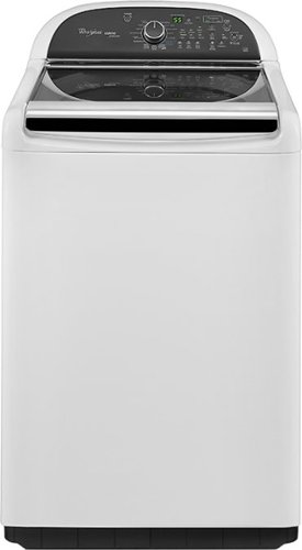Whirlpool - Cabrio Platinum 4.8 Cu. Ft. 16-Cycle High-Efficiency Steam Top-Loading Washer-Front_Standard 