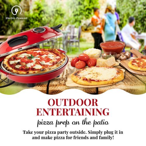 Granitestone Piezano Indoor/Outdoor Portable Electric Pizza Oven