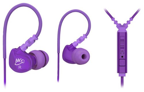  MEE audio - Sport-Fi Earbud Headphones - Purple