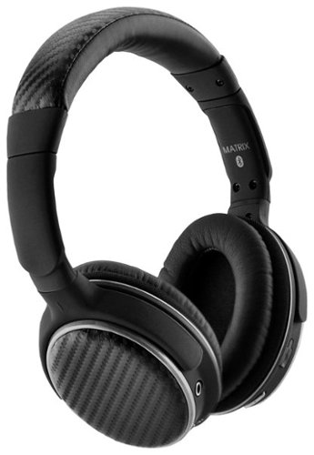 MEE audio - Air-Fi Matrix Over-the-Ear Headphones - Black