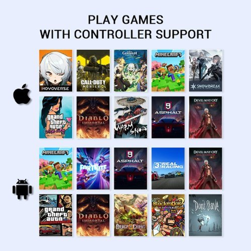 GameSir X5 Lite Mobile Gaming Controller/Phone Controller Android, iOS iPhone 15/16, Hall Effect Joystick, Lightweight Ergonomic - Black WORLDWIDE DELIVERY