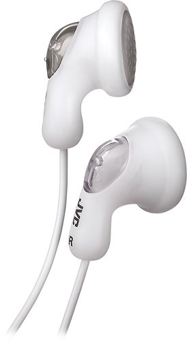  JVC - Gumy Earbud Headphones - White