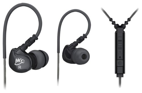  MEE audio - Sport-Fi Earbud Headphones - Black