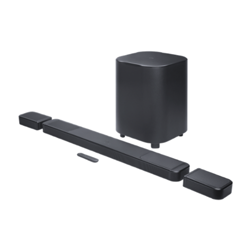JBL - BAR1300MK2 11.1.4 channel soundbar system with detachable surround speakers and Dolby Atmos and DTS:X - Black-Front_Standard 