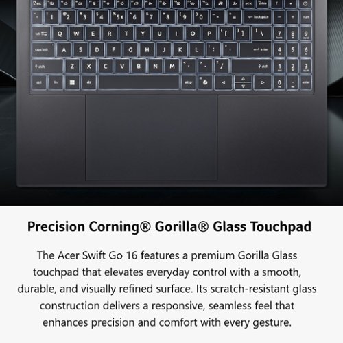 Acer Swift Go 16 AI - Copilot+ PC - 16 WUXGA Touchscreen Laptop - AMD Ryzen AI 9 465 2026 - 32GB Memory – 1TB Storage - Obsidian Black WORLDWIDE DELIVERY
