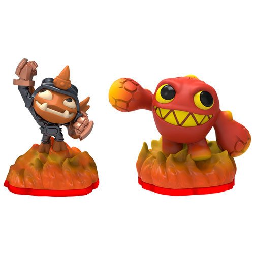  Activision - Skylanders Trap Team Minis Character Pack (Small Fry &amp; Weeruptor)