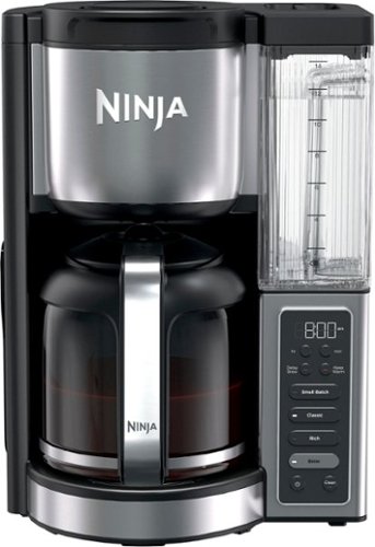 Ninja - Fresh Brew 14-Cup Programmable Coffee Maker - Stainless Steel