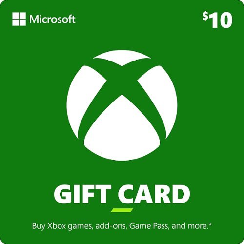 Microsoft - Xbox $10 Gift Card [Digital]