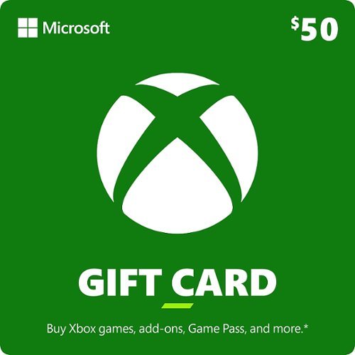 Microsoft - Xbox $50 Gift Card [Digital]