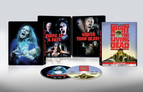 Steelbook Night of the Living Dead (4K UHD/Blu-ray + Digital) NEW [4K Ultra HD Blu-ray]-Front_Standard 