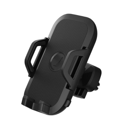 Nautica - PH110 Universal Car Vent Phone Holder for iPhone, Android, Samsung & Google, Phone Mount with 360° Rotation - Black-Front_Standard 