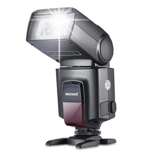 Neewer - Universal TT560 Flash for Canon Sony Nikon & More, DSLR Speedlite with Standard Hot Shoe-Front_Standard 