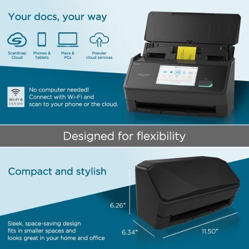Ricoh ScanSnap iX2500 Sheet Fed Document Scanner (PA03860 B005