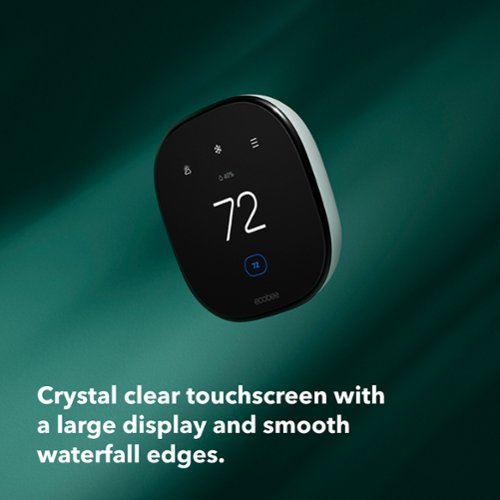 ecobee Enhanced Smart Programmable Touch-Screen Wi-Fi Thermostat with Alexa, Apple HomeKit and Google Assistant - Black BUY ONLINE