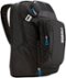 Thule - Crossover 32L Weatherproof Backpack for 17" Laptop with 10.1" Tablet Sleeve, Crushproof SafeZone, & Water Bottle Holder - Black-Front_Standard