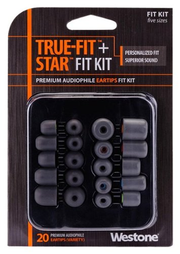  Westone - True-Fit and STAR Fit Ear-Tip Kit - Gray