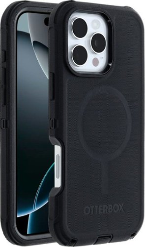 OtterBox Defender Series Pro Hard Shell for MagSafe for Apple iPhone 16 Pro Max - Black WORLDWIDE DELIVERY