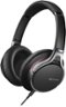 Sony - Over-the-Ear Headphones - Black-Front_Standard