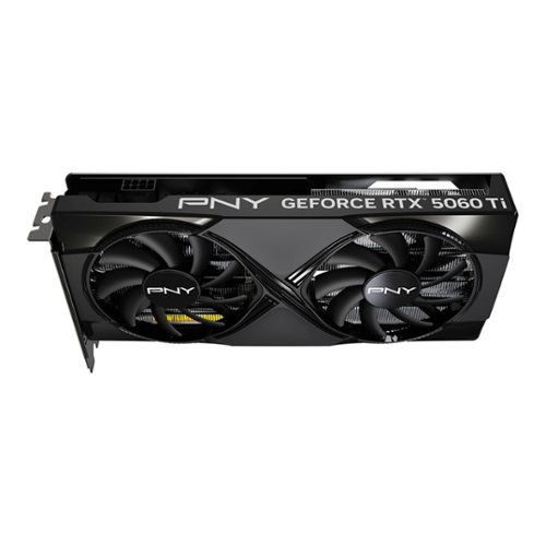 PNY NVIDIA GeForce RTX 5060 Ti Overclocked 8GB GDDR7 PCI Express 5.0 Graphics Card with Dual Fan - Black BUY IN AUSTRALIA