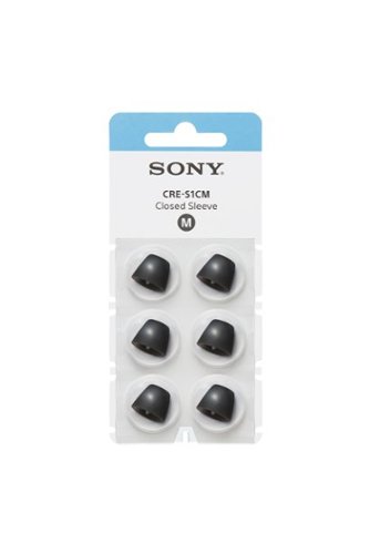 Sony - OTC Hearing Aid Closed Sleeve for CRE-E10 - Black-Front_Standard 