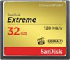 SanDisk - Extreme 32GB CompactFlash (CF) Memory Card-Front_Standard