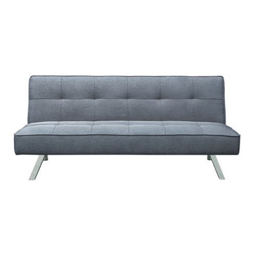 Serta - Corey Multi-Functional Convertible Sofa Light Gray - Light Grey-Front_Standard 