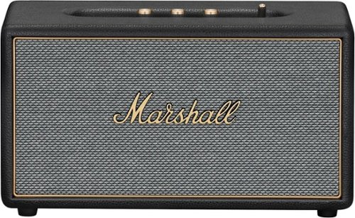 Marshall - Stanmore IV Bluetooth Home Speaker with Volume / Bass / Treble Controls and 3.5 mm Auxilary / RCA Inputs - Black