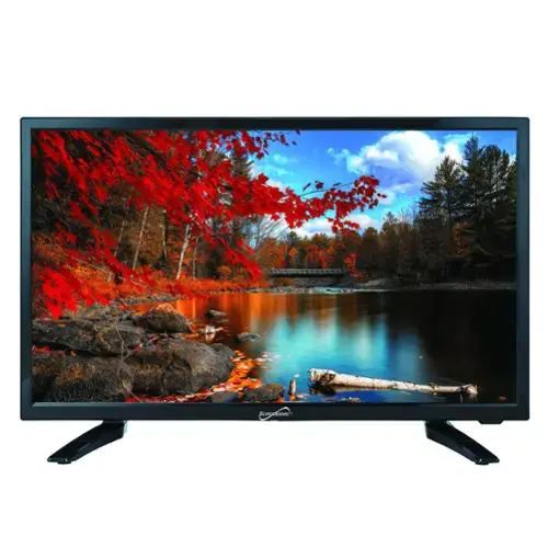 Front. Supersonic - 22" 12 Volt ACDC Widescreen LED HDTV with USB and HDMI.