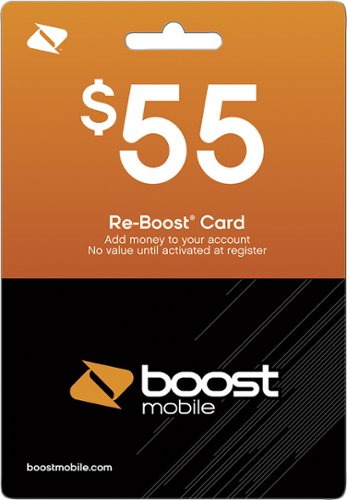  Boost Mobile - $55 Re-Boost Prepaid Phone Card