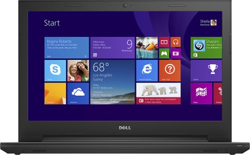  Dell - Inspiron 15.6&quot; Laptop - AMD A6-Series - 4GB Memory - 500GB Hard Drive - Black