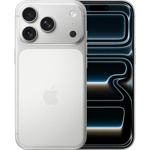 Apple - Refurbished Excellent - iPhone 17 Pro 256GB 6.3" 5G Fully Unlocked,  - Silver-Front_Standard 