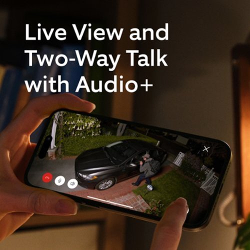 Ring Spotlight Cam Pro (2nd Gen), Plug In, Retinal 4K for ultra-clear video, 10x Enhanced Zoom, 2 LED Spotlights - Black GLOBAL SHIPPING