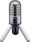 Samson - SAMTR Meteor Mic With USB Cable and Pouch - Silver-Front_Standard