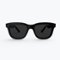 Ampere - Dusk Smart Sunglasses with Electronic Tint Adjustable Lenses and Audio - Black-Front_Standard