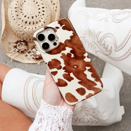 VELVET CAVIAR Magsafe Case for Apple iPhone 16 - Cocoa Cow HOW TO BUY
