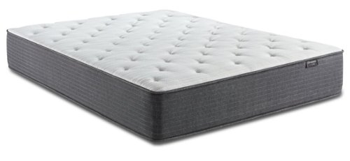 Beautyrest - 12-Inch Medium Micro Diamond Memory Foam Mattress in a Box-King - White-Front_Standard 
