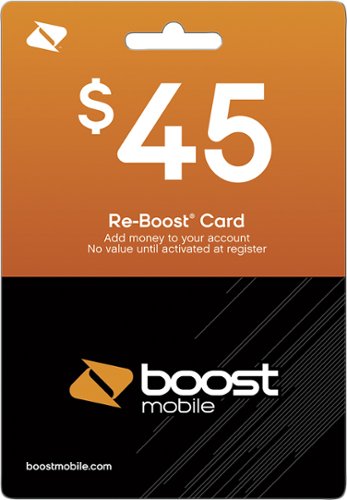  Boost Mobile - $45 Re-Boost Prepaid Phone Card