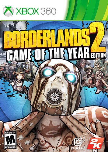  Borderlands 2: Game of the Year Edition - Xbox 360