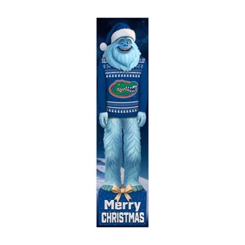 Fan Creations - Florida Gators 48" Yeti Christmas Leaner - Multicolor-Front_Standard 