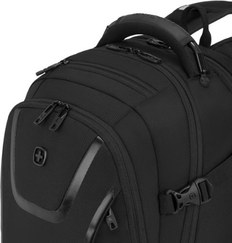 SwissGear SA1056 Laptop Backpack - Black SHOP ONLINE