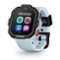 TickTalk - 5 Kids Smartwatch with Voice & Video Call, Text, GPS, SOS & School Mode - AT&T - Ash Gray - (2025)-Front_Standard