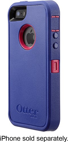  Otterbox - Defender Series Case for Apple® iPhone® SE, 5s and 5 - Berry